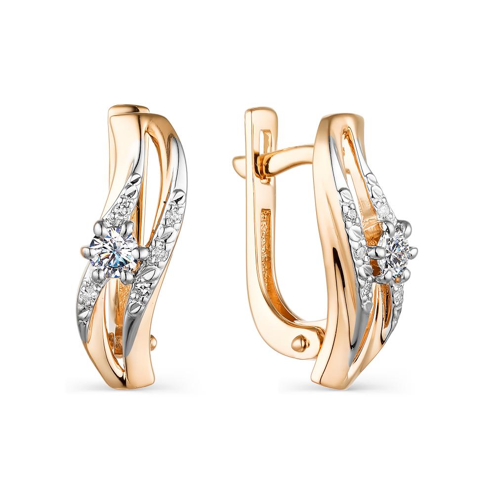 Серьги из золота 23626-100