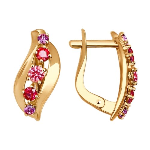 Серьги из золота 027261