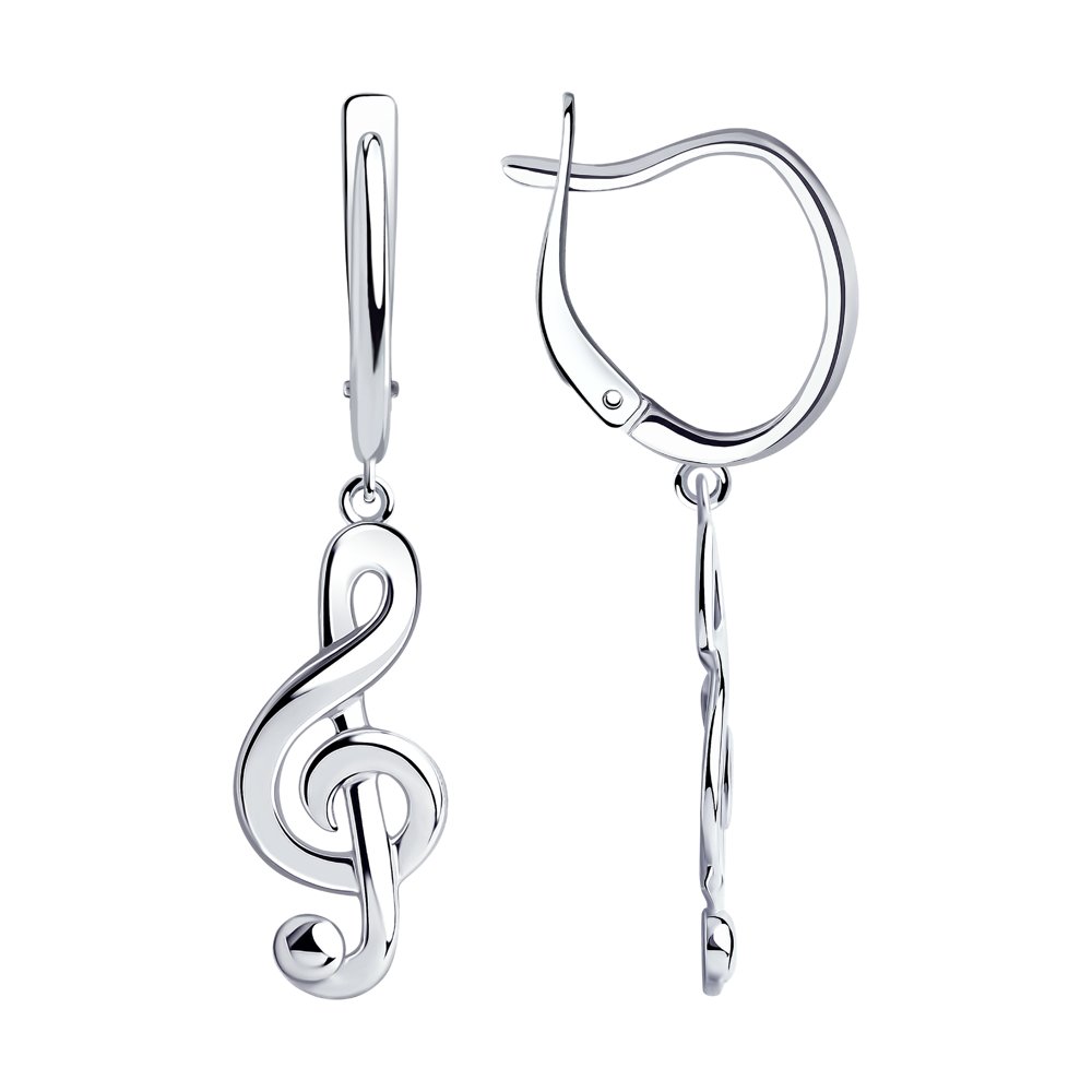 Серьги из серебра 94024311