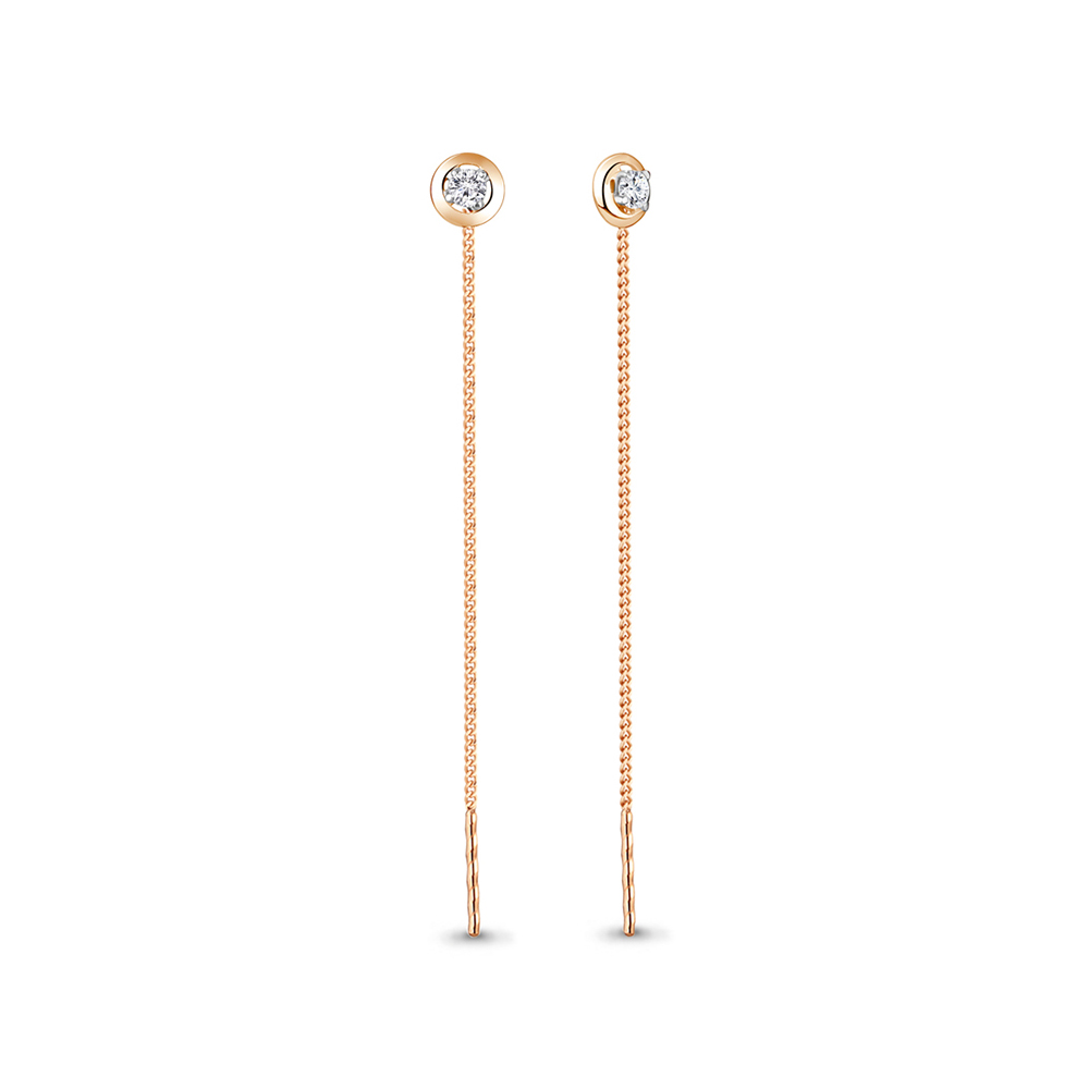 Серьги из золота 45473