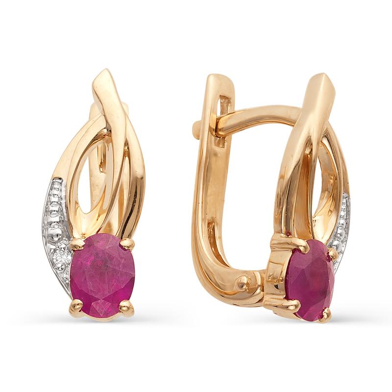 Серьги из золота 21261-103