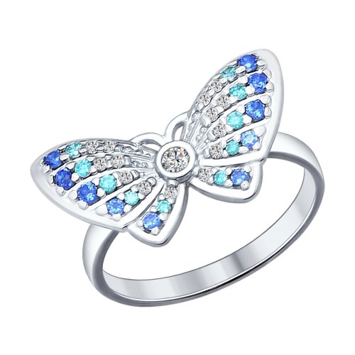 Кольцо из серебра 94012027