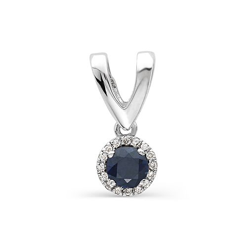 Подвеска из серебра 03-0293/0ГТС-00
