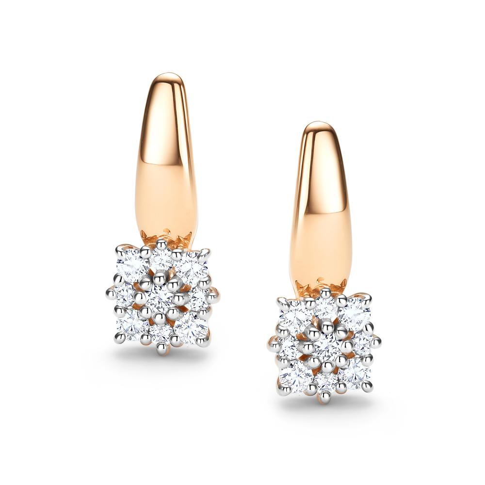 Серьги из золота 26297-100