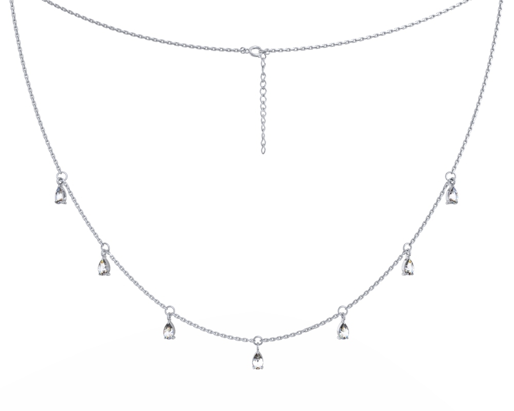 Колье из серебра 0320346-00775