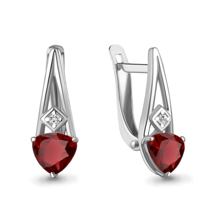 Серьги из серебра 4763203А