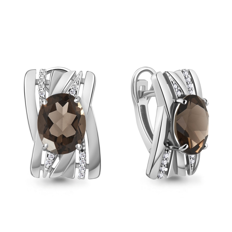 Серьги из серебра 4478801А