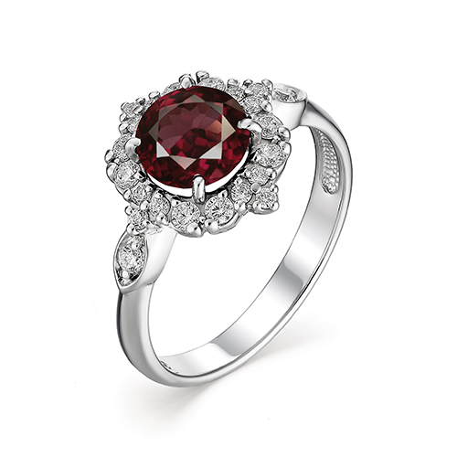 Кольцо из серебра 01-1345/00ГР-00