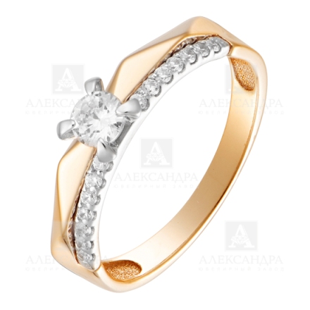 Кольцо из красного золота 585 пробы кл3700-01