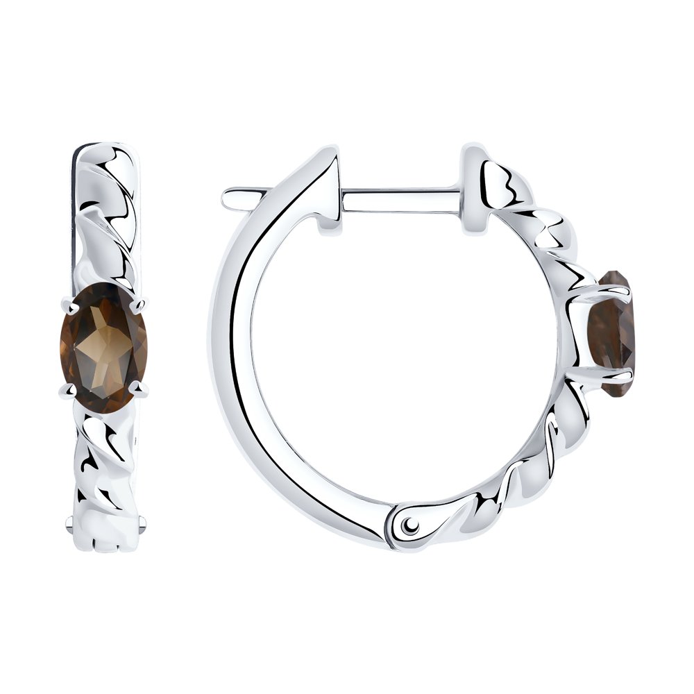 Серьги из серебра 92022283