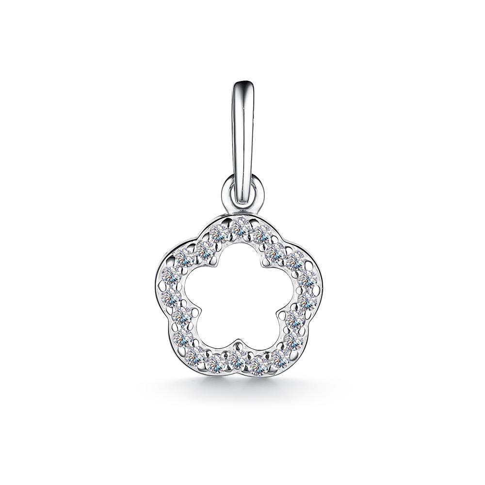 Подвеска из серебра 03-4067/00КЦ-00