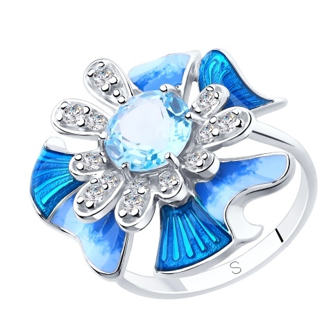 Кольцо из серебра 92011883
