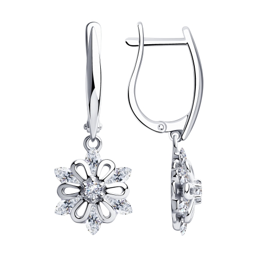 Серьги из серебра 94023604