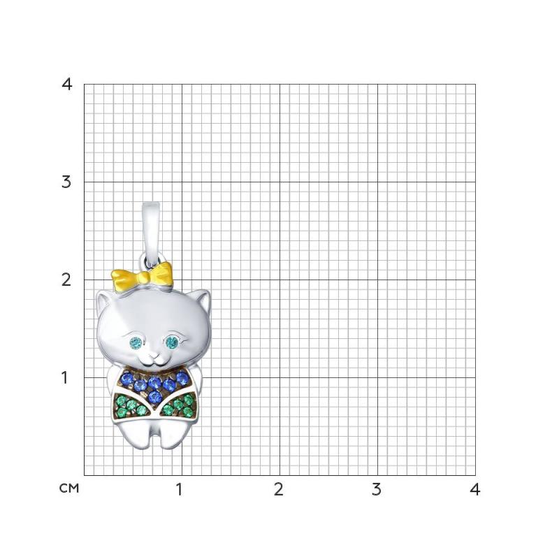 Подвеска из серебра 94031992