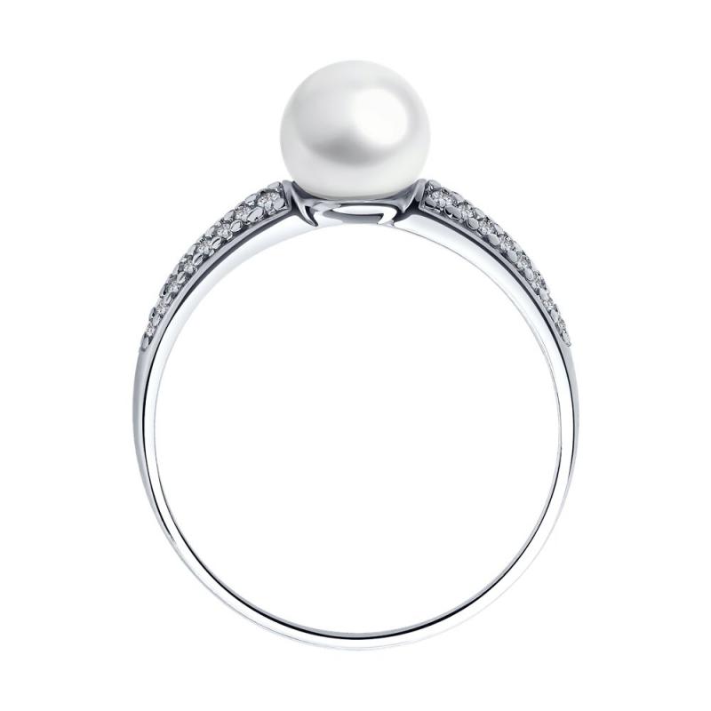 Серьги с английским замком женские из родированого серебра 925 пробы 94024392