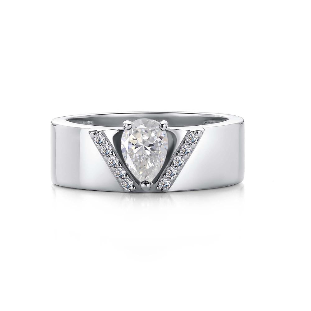 Кольцо из серебра 01-4061/00ГХ-00