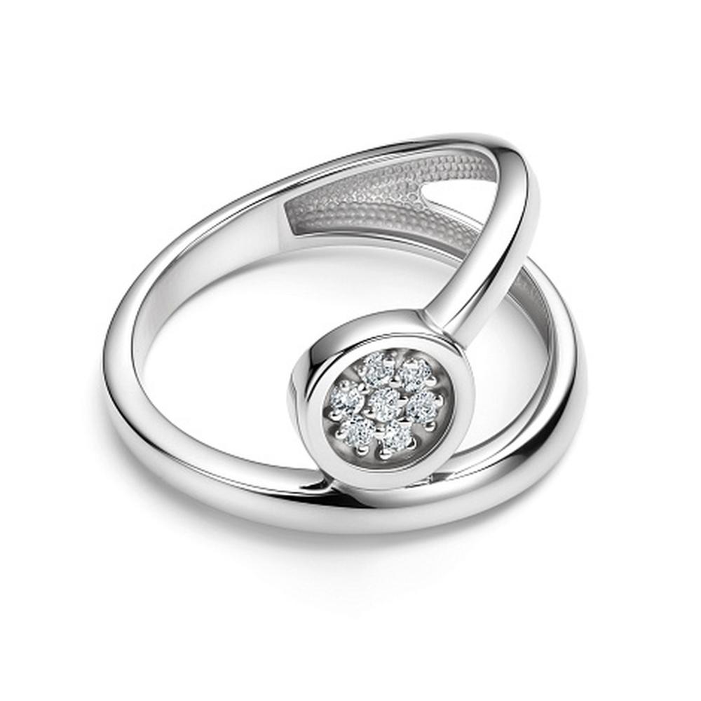 Кольцо из серебра 01-4283/00КЦ-00