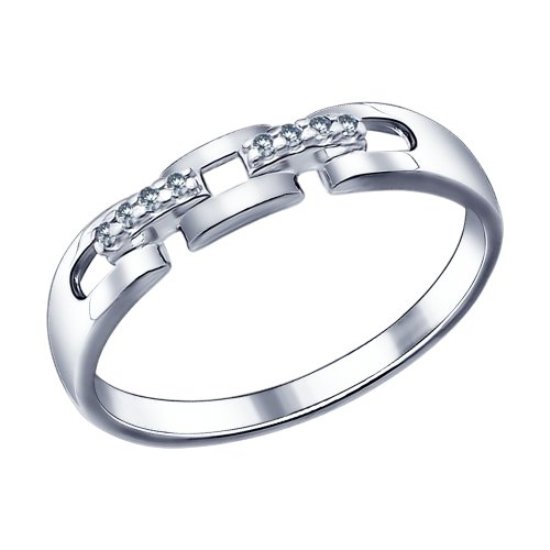 Кольцо из серебра 94011452