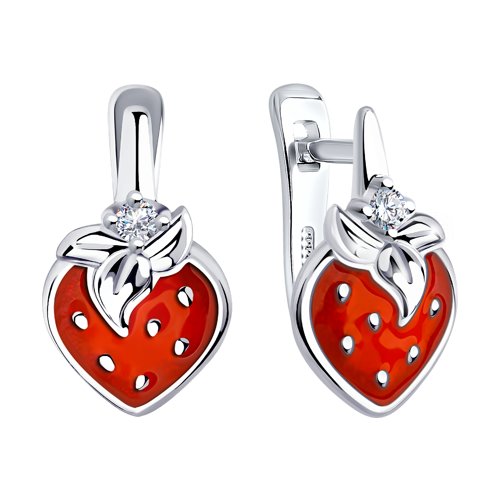 Серьги из серебра 94023703