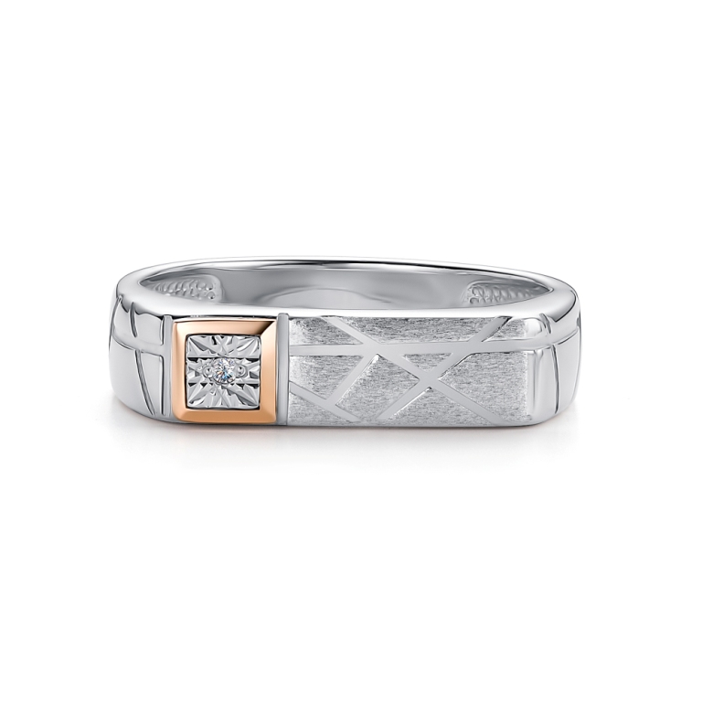 Кольцо из серебра 01-4028/000Б-00