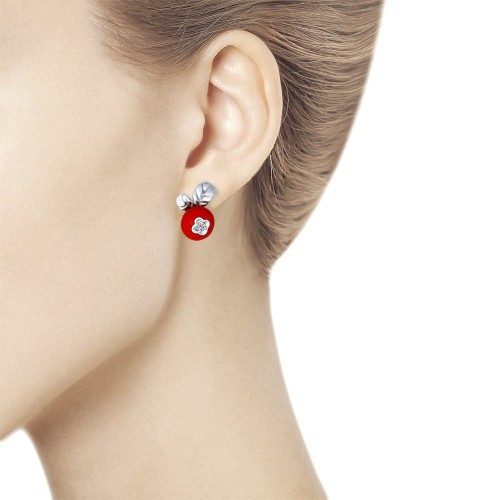 Серьги из серебра 94022339