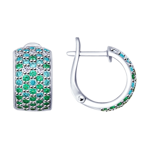 Серьги из серебра 94022854
