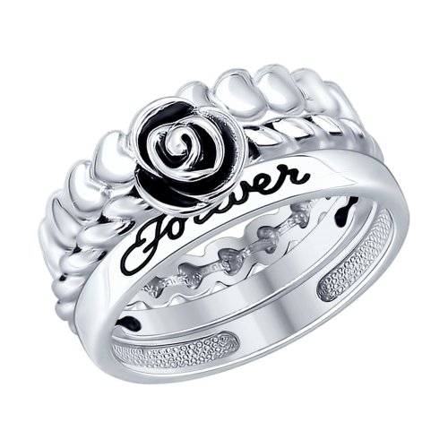Кольцо из серебра 94012171