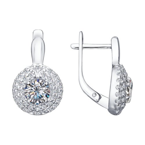 Серьги из серебра 94021434