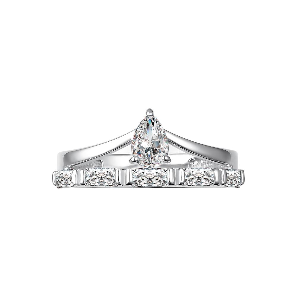 Кольцо из серебра 01-3378/00ГХ-00