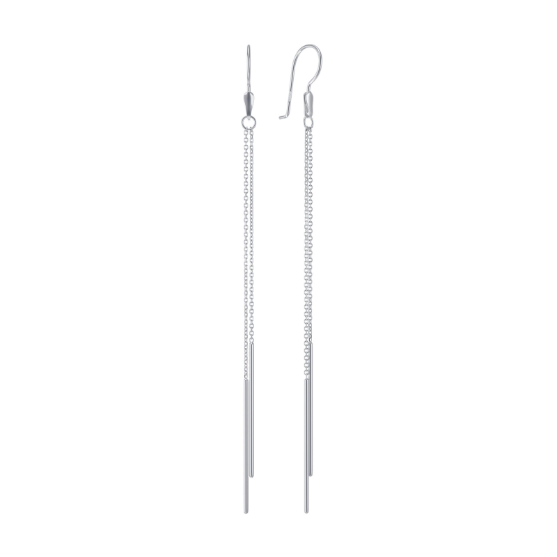 Серьги из серебра НС22-369-3