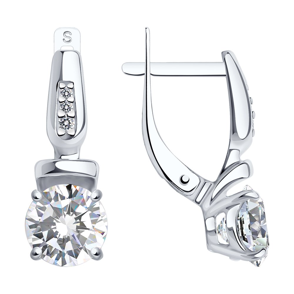 Серьги из серебра 94022946