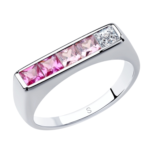 Кольцо из серебра 94013106