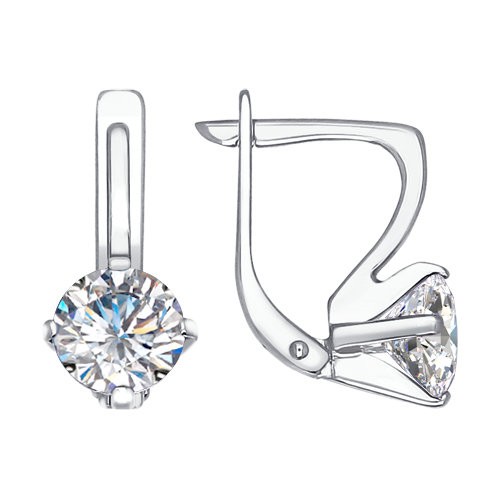 Серьги из серебра 94020121