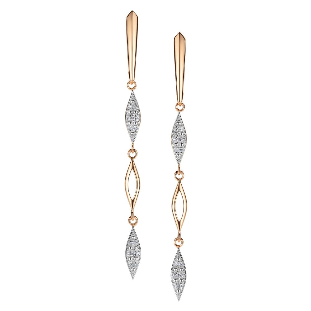 Серьги из золота 26282-100