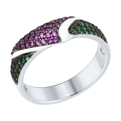 Кольцо из серебра 94012380