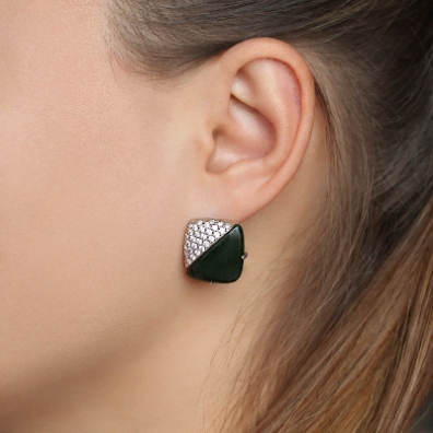 Серьги из серебра с2455