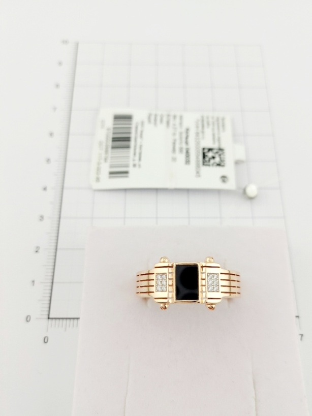 Печатка из золота 585 пробы 040032