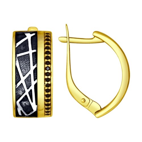 Серьги из серебра 95020048