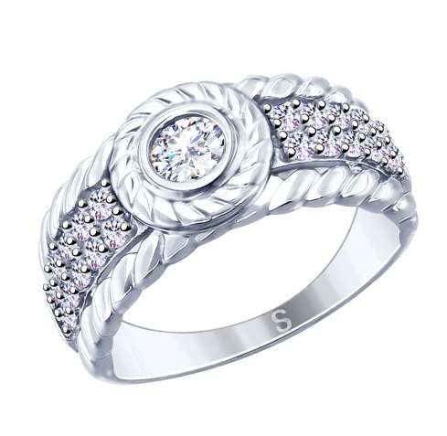 Кольцо из серебра 94012655