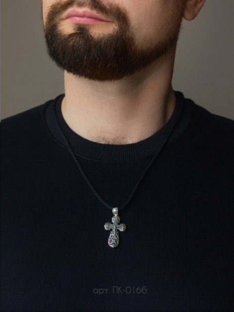 Крест из серебра ПК-016б