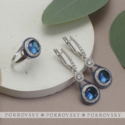 Серьги из серебра 2100940-04515