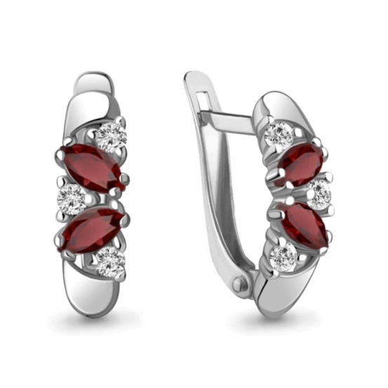 Серьги из серебра 4926803А