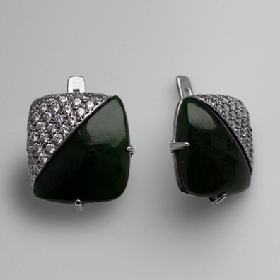 Серьги из серебра с2455