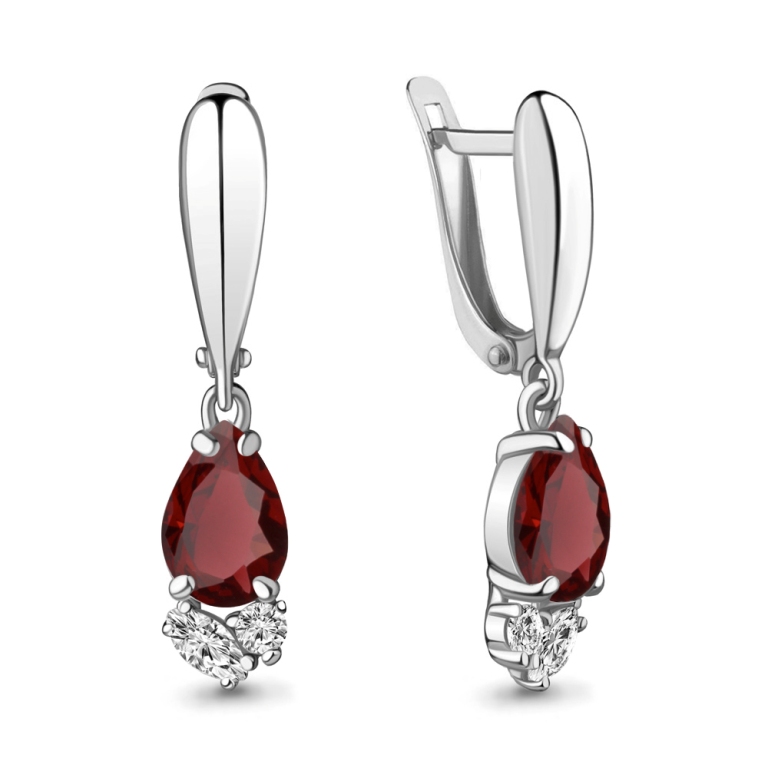 Серьги из серебра 4743003А