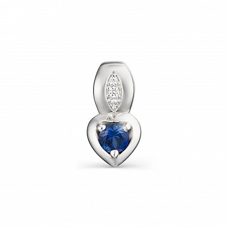 Подвеска из серебра 03-1057/0ГТС-00