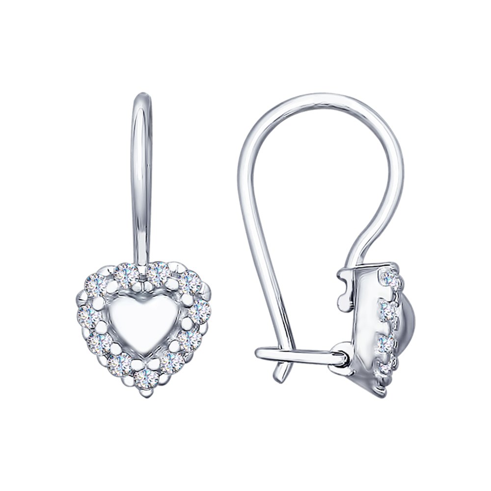 Серьги из серебра 94021303