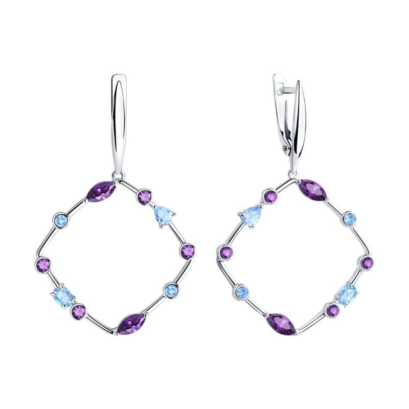 Серьги из серебра 94023636