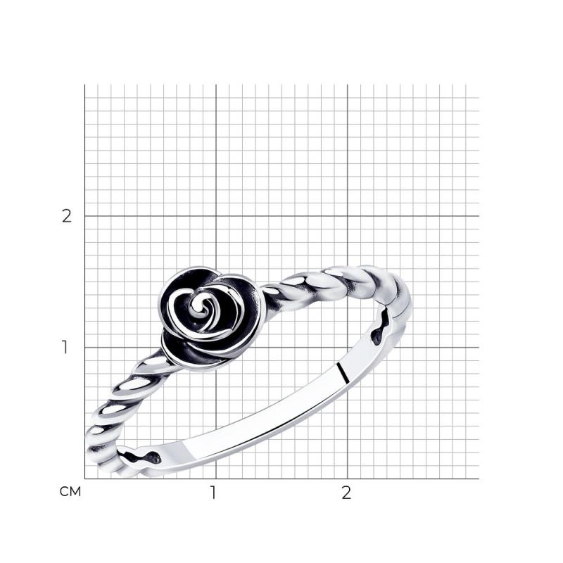 Кольцо из серебра 95010079