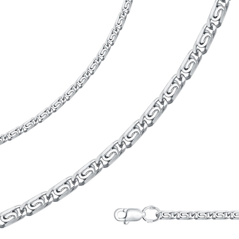 Цепь из серебра 28-058060-104002  д. 0,6