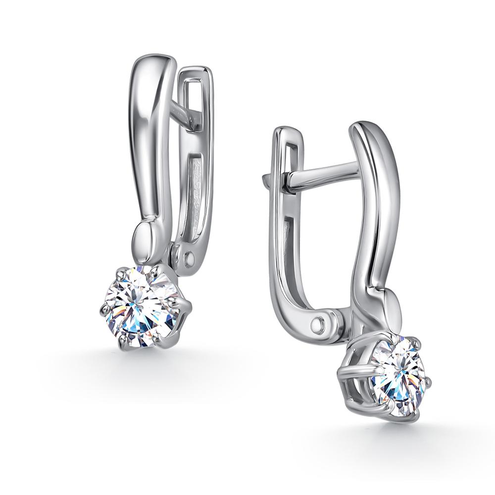 Серьги из серебра 02-5188/000М-00